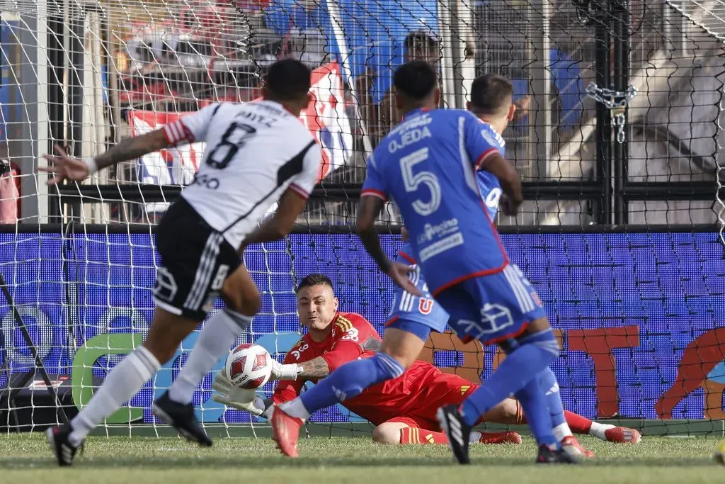 Cristóbal Campos pudo jugar el Superclásico entre la U y Colo Colo. Foto: Photosport.