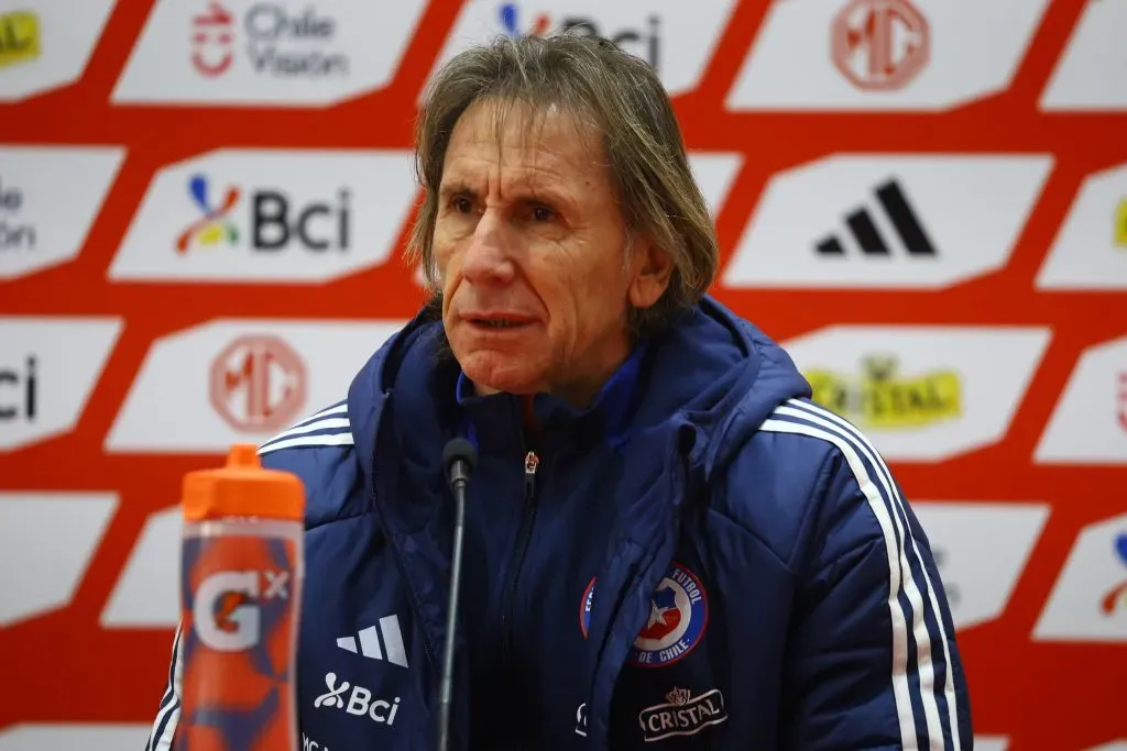 Ricardo Gareca habló con los medios en la previa del duelo contra Argentina | Photosport