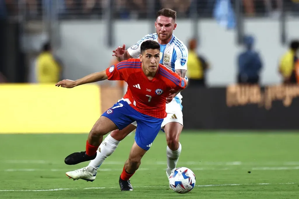 Alexis Mac Allister es la gran duda de Scaloni para el duelo contra Chile | Getty Images