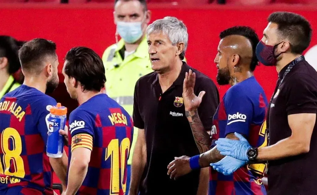 Setién pasó sin pena ni gloria por el Barcelona