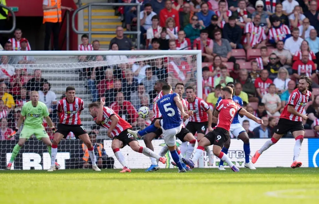 Ben Brereton Díaz tuvo otra jornada para el olvido en la Premier League con el Southampton. Foto: IMAGO.