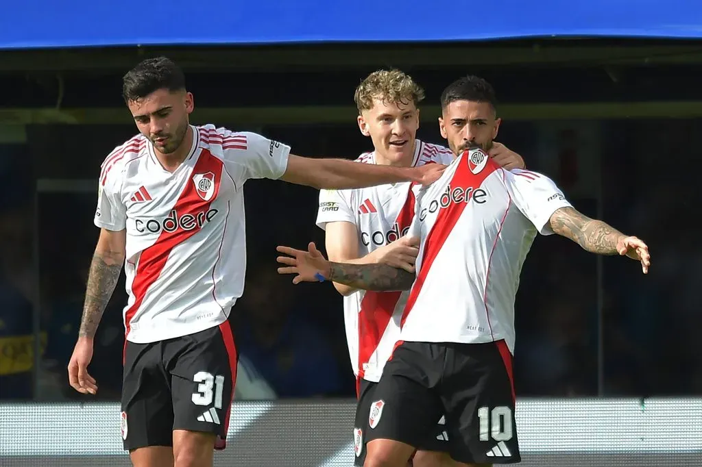 Lanzini, héroe de River ante Boca, podría ser titular ante Colo Colo | Getty Images