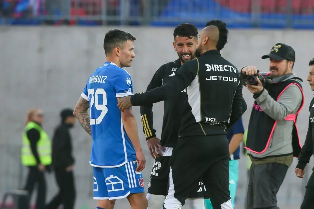 Jorge Valdivia explicó por qué Arturo Vidal tiene más razones para estar en Chile que Charles Aránguiz. Foto: Photosport.