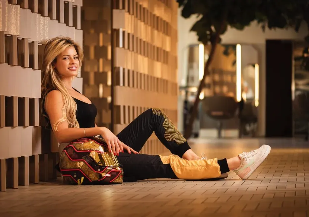 Christine GZ se ha hecho cercana con Colapinto. Imagen: Instagram