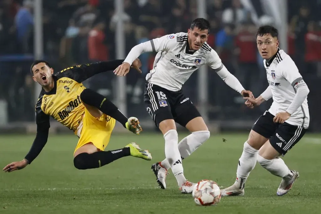 Gonzalo Castellani se lesionó en Colo Colo. Foto: Dragomir Yankovic/Photosport