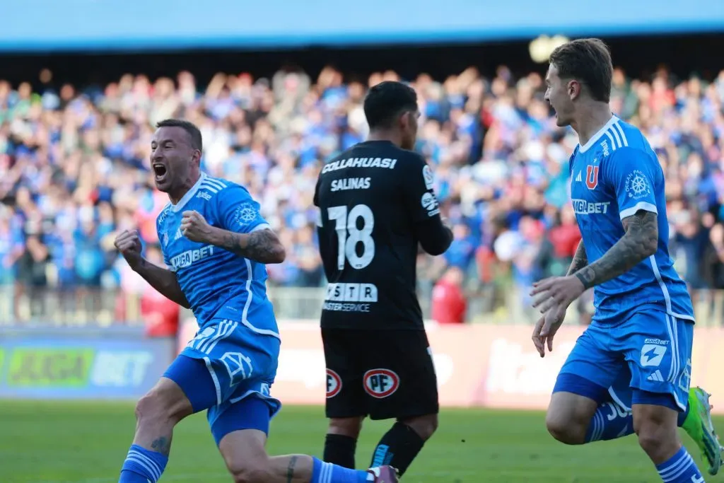 Luciano Pons le anotó a Iquique en la primera rueda. Imagen: Photosport.