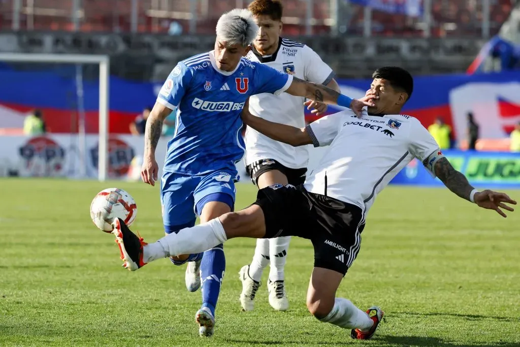 Maximiliano Guerrero regresa a la formación de la U para medirse con Iquique. Foto: Photosport.