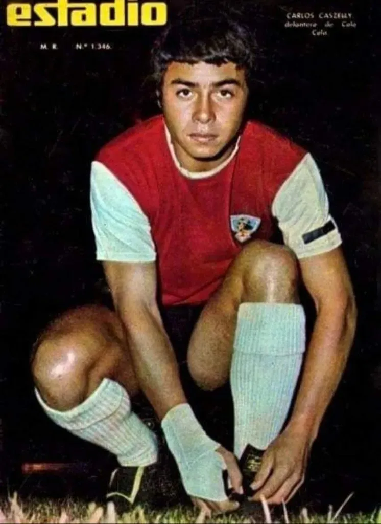 La camiseta roja de Colo Colo ya se utilizó en los años 70 (Archivo)