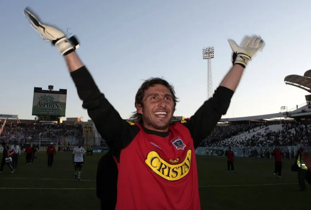 Cristian Muñoz vivió muchas alegrías en Colo Colo. (LUIS HIDALGO/PHOTOSPORT).