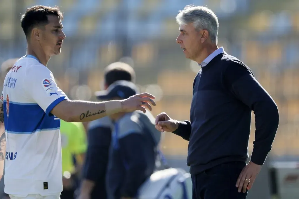 Fernando Zampedri y Tiago Nunes. (Andres Pina/Photosport).