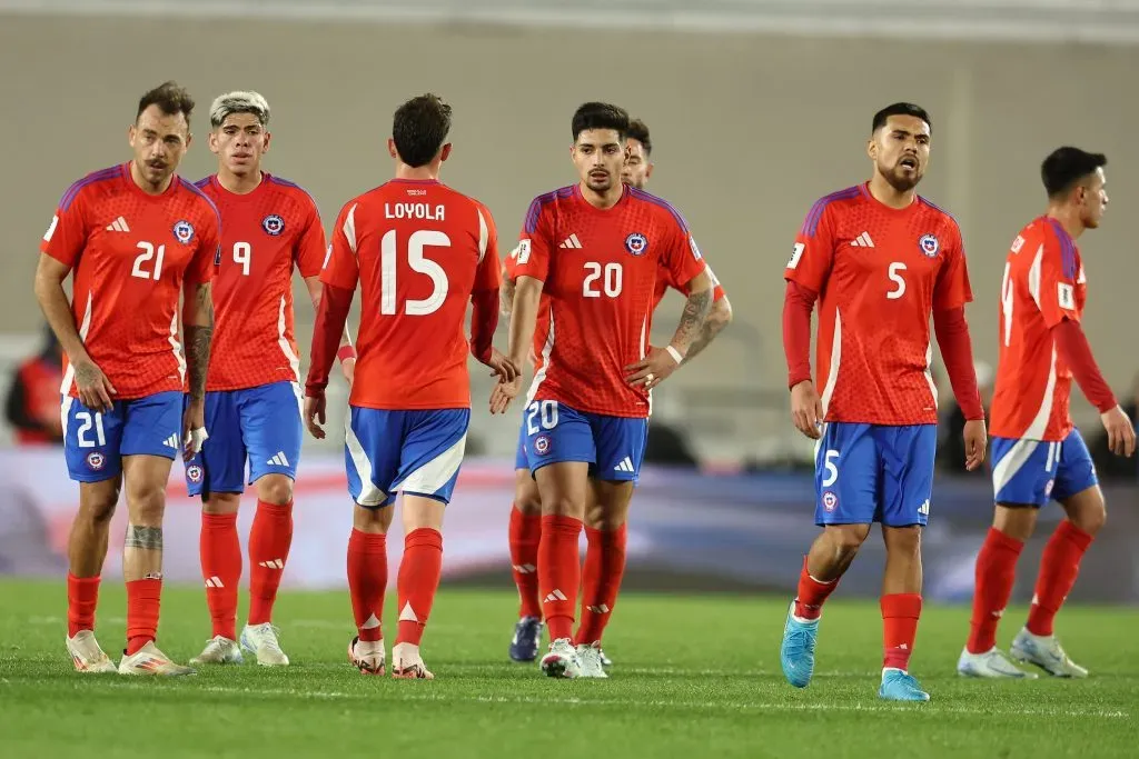 Chile quedó así tras la derrota ante Argentina. (Alejandro Pagni/Photosport).