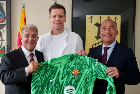Barcelona optó por fichar a Wojciech Szczęsny por sobre a Claudio Bravo.