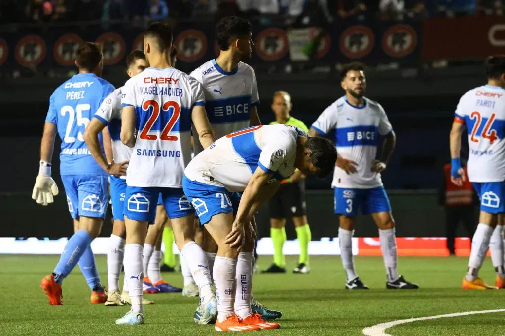 U. Católica no pudo como local ante Unión Española. Imagen: Photosport.