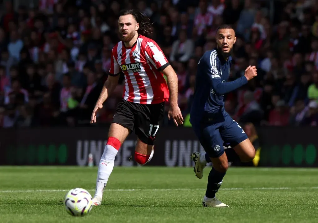 Ben Brereton no ha podido ayudar a su equipo en la lucha por mantener la categoría en Inglaterra. | Foto: Photosport.