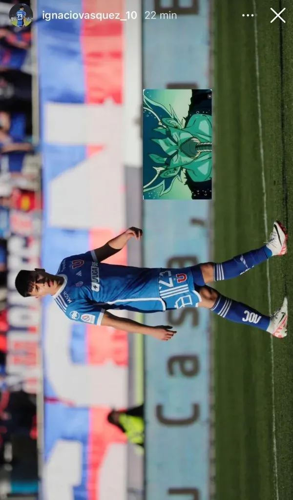 Captura Instagram Nacho Vásquez.