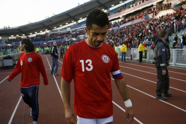 Jorge Vargas fue capitán de la Roja. (ANDRES PINA/PHOTOSPORT)