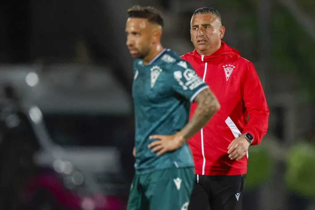 Marcelo Cañete, uno de los futbolistas que respaldó públicamente a García. (Andrés Piña/Photosport).