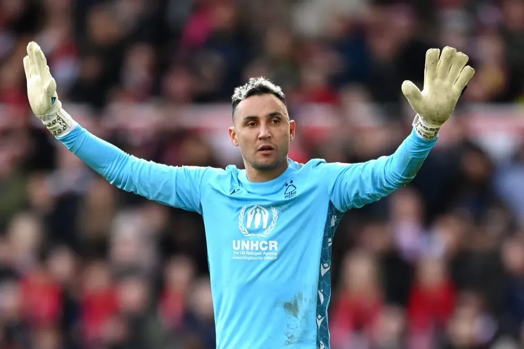 Keylor Navas jugando por Nottingham Forest. (Photo by Michael Regan/Getty Images)