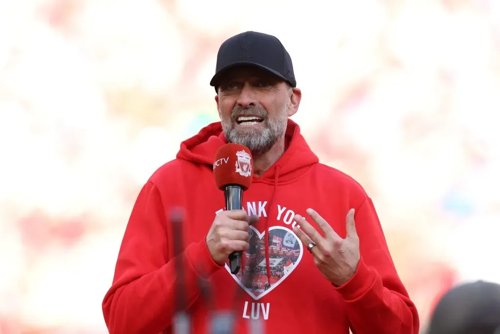 Jürgen Klopp volverá al fútbol tras dejar el Liverpool hace algunos meses. | Foto: Getty Images.