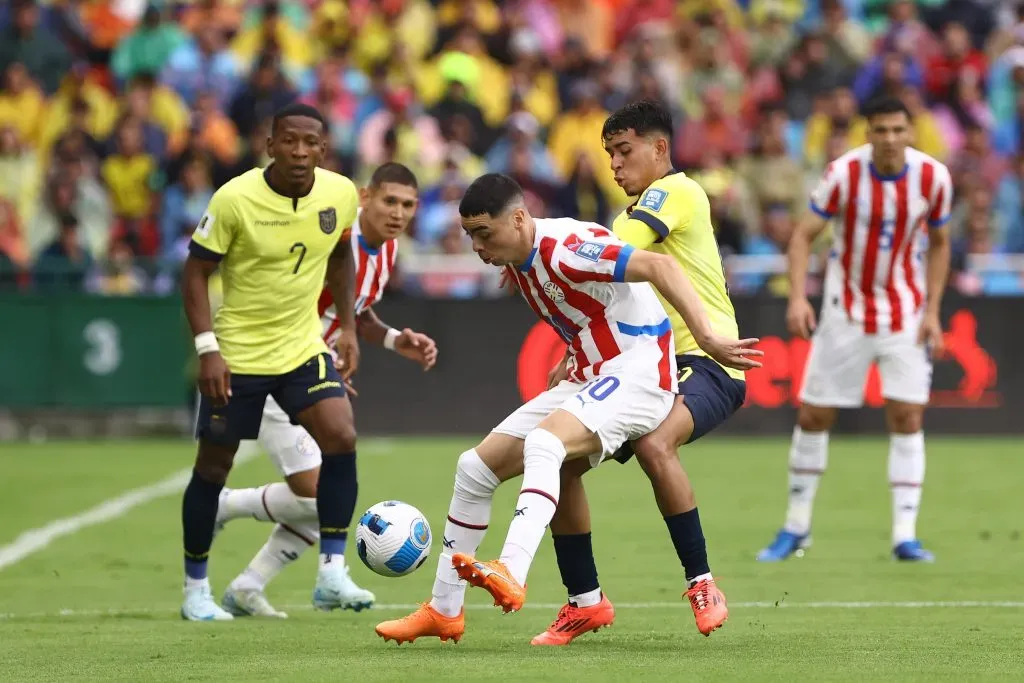 Ecuador y Paraguay se midieron en Quito. (Photo by Franklin Jacome/Getty Images)