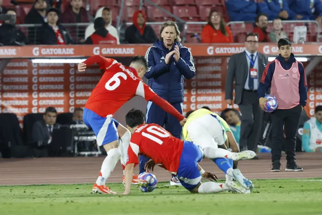 Ricardo Gareca registra un bajísimo 29,63% de rendimiento en la selección chilena. | Foto: Photosport.