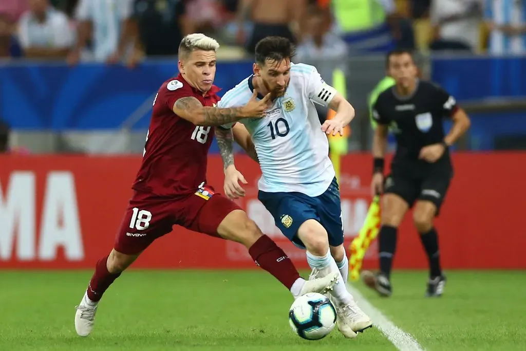 Un clásico cruce que se da desde años entre ambas figuras / Getty