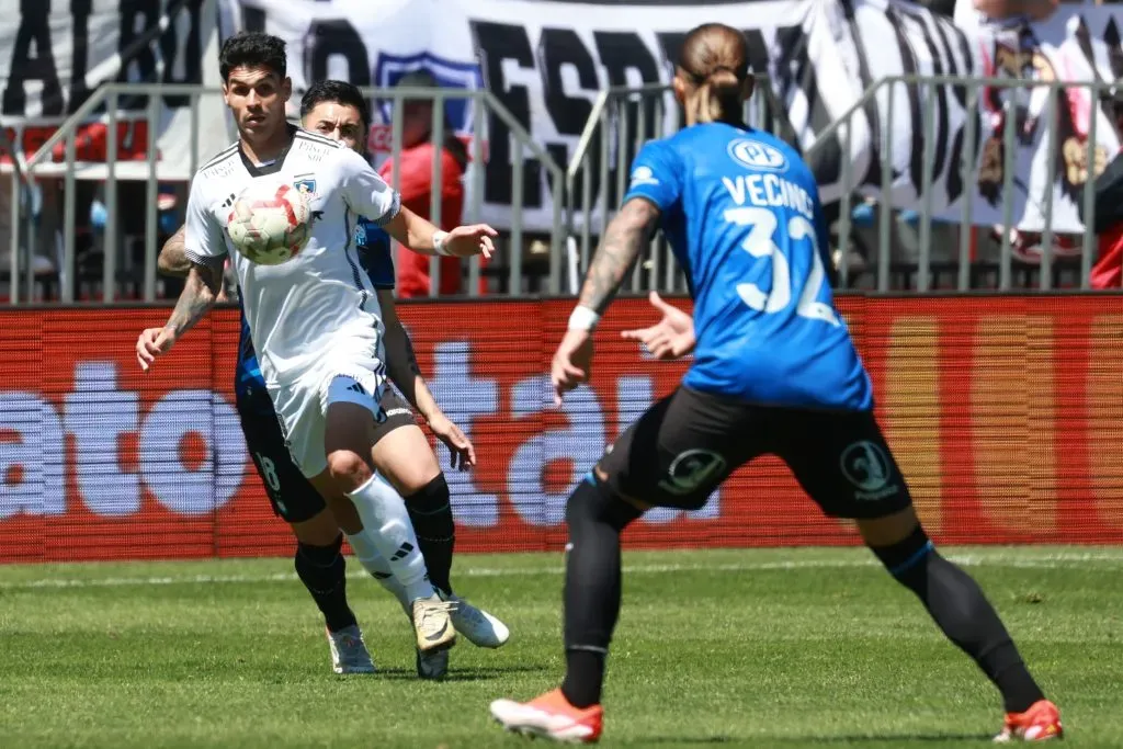 Erick Wiemberg jugó un gran partido ante Huachipato. Foto: Eduardo Fortes/Photosport