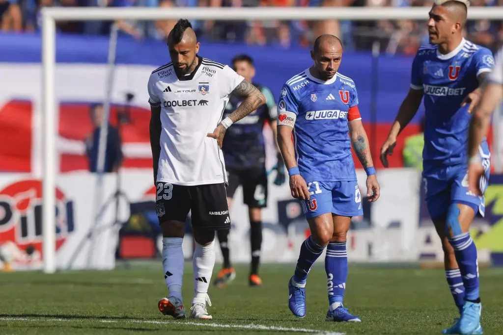 El último Superclásico terminó igualado 0-0. En la primera rueda, la U festejó en el Monumental. (Felipe Zanca/Photosport).
