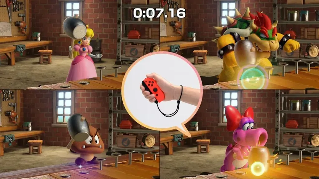 Los Joy-Con son vitales para disfrutar al 100% la experiencia de Super Mario Party Jamboree.