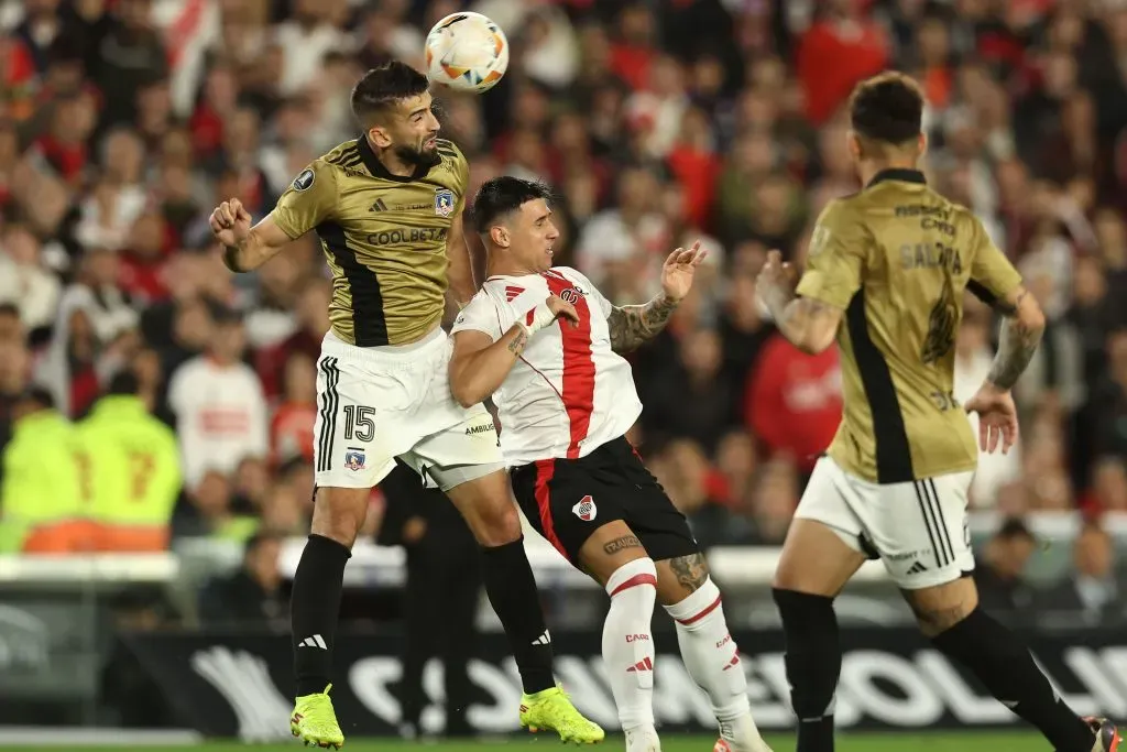Emiliano Amor explicó por qué a Colo Colo le fue bien en esta edición de Copa Libertadores. Foto: Photosport.