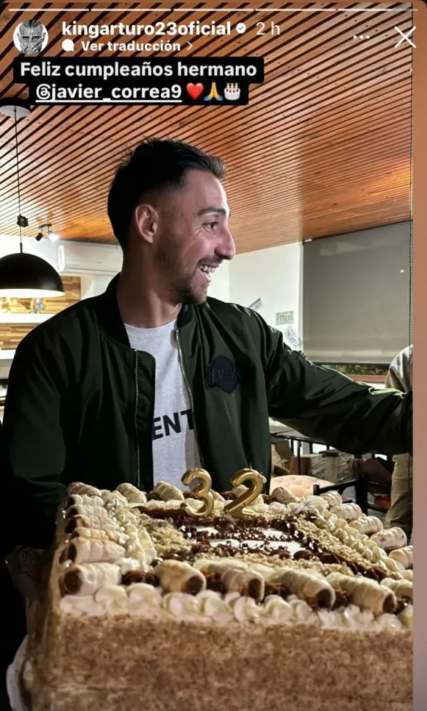 Otro posteo de Arturo Vidal