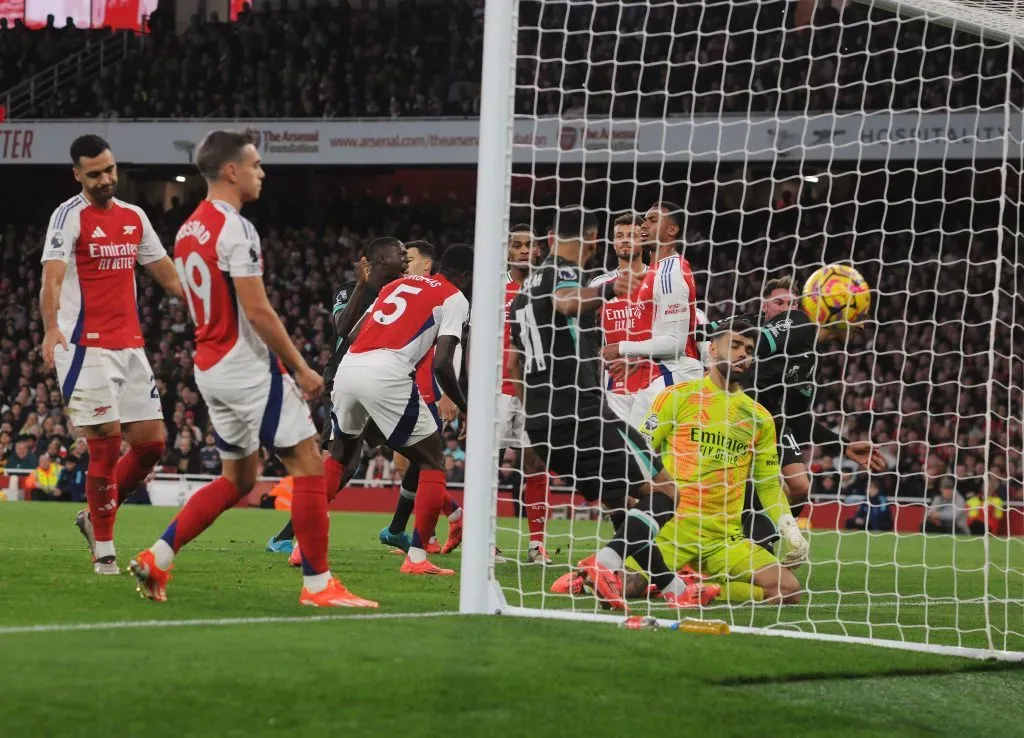 Arsenal y Liverpool empataron. Foto: Imago