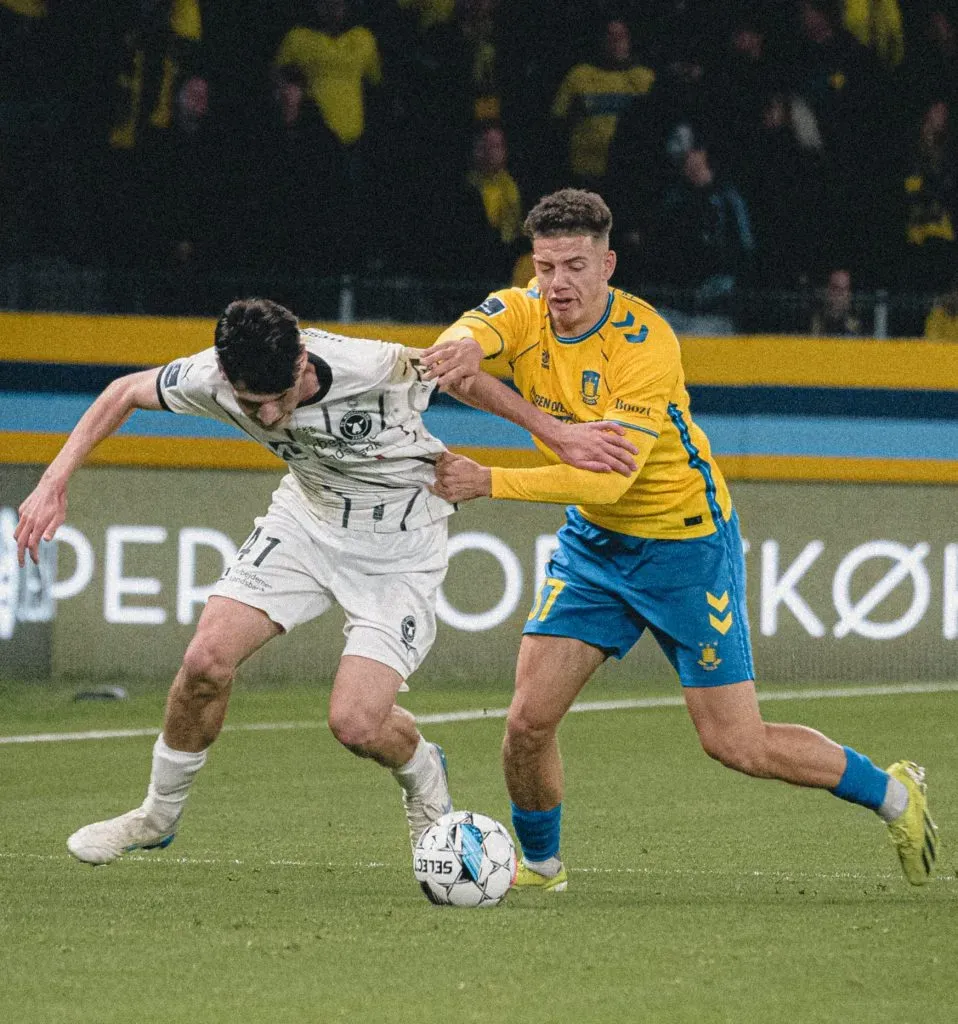 Midtjylland dijo adiós a la Copa de Dinamarca con Darío Osorio en el segundo tiempo. Foto: Midtjylland.