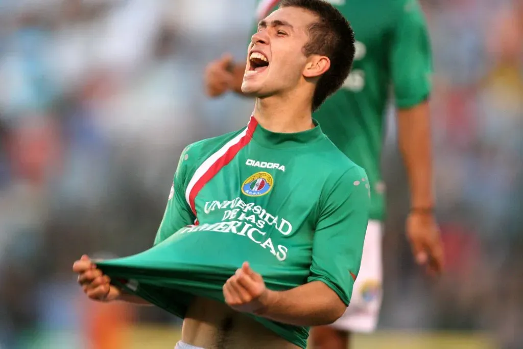 Carlos Villanueva la rompió toda en Audax Italiano, siendo fichado para jugar en la Premier League de Inglaterra. | Foto: Photosport.