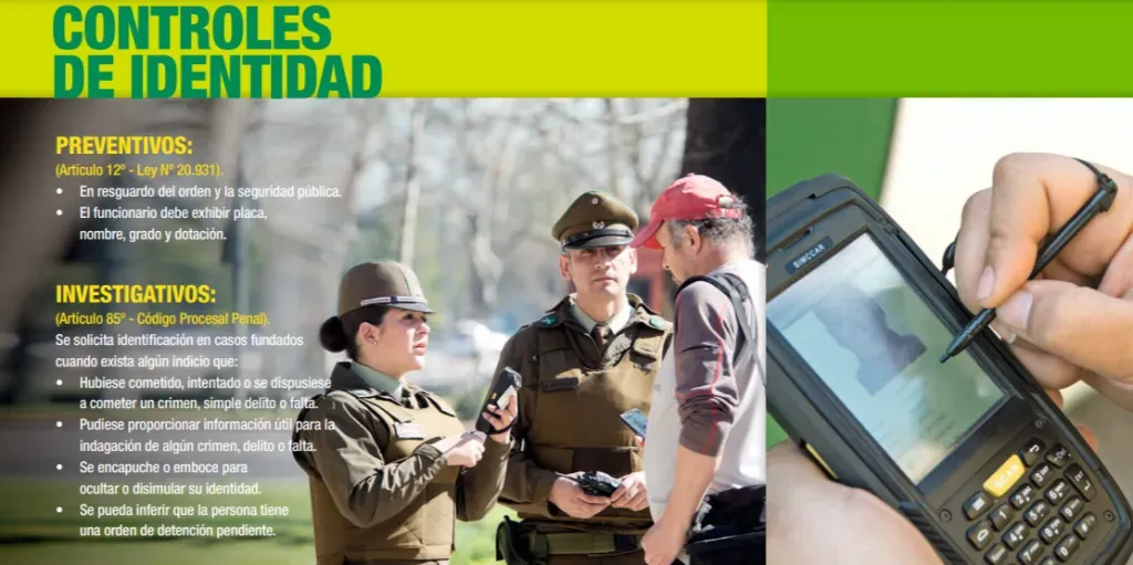 Captura Revista Carabineros.