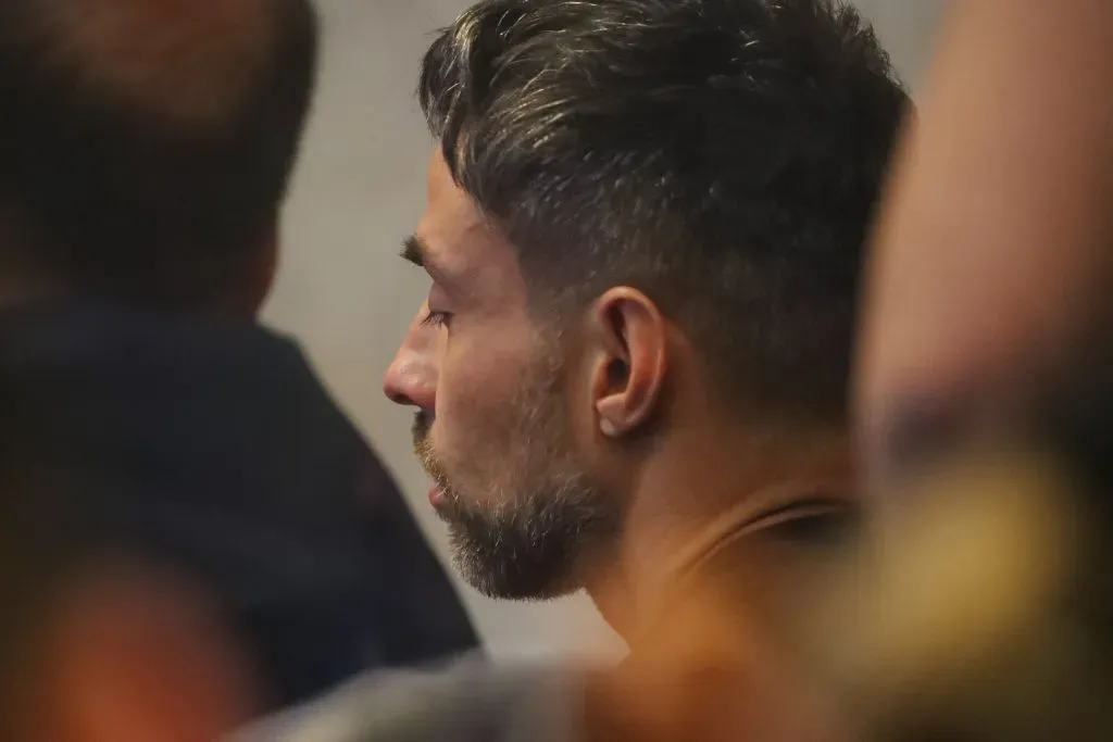 Santiago 22 de octubre 2024.
Audiencia de formalizacion del ex jugador de futbol Jorge Valdivia por presunto abuso sexual.
Jonnathan Oyarzun/Aton Chile