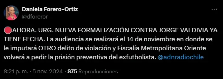 Captura Twitter