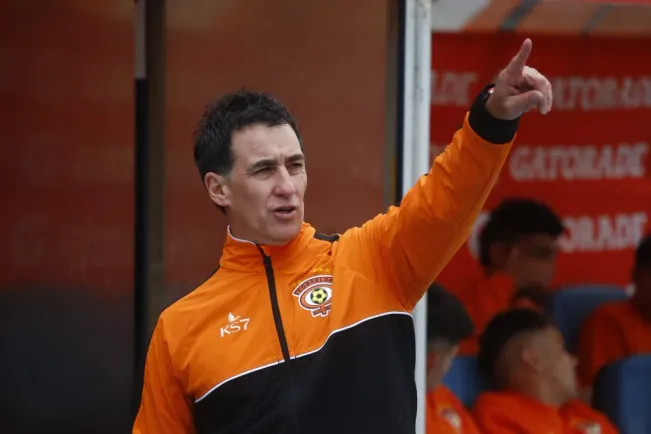 César Bravo en el estadio El Teniente de Rancagua. (Jose Robles/Photosport).