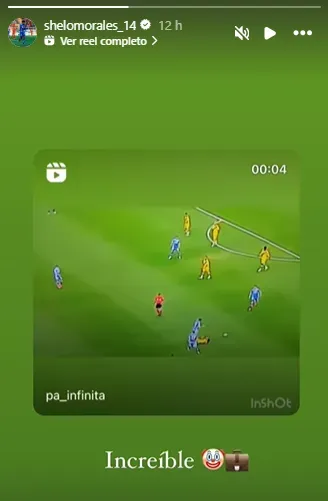 El mensaje que publicó Morales tras perder el título con Universidad de Chile. | Foto: Captura.