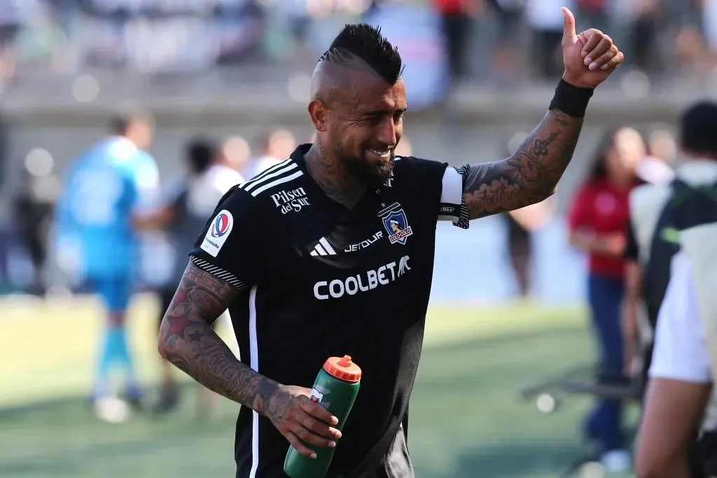 Arturo Vidal regreso a la Roja como flamante campeón del fútbol chileno con Colo Colo. | Foto: Photosport.