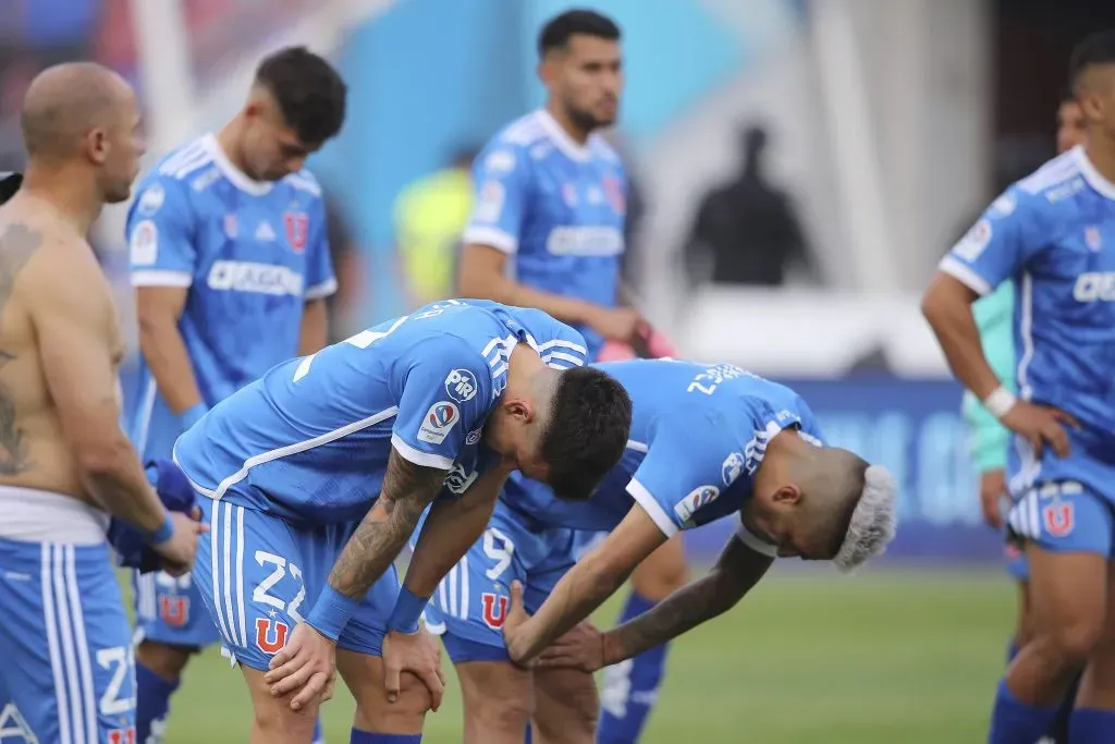 U de Chile no pudo vencer a Everton y timbró el Chile 2 a la Libertadores. (Pepe Alvujar/Photosport).