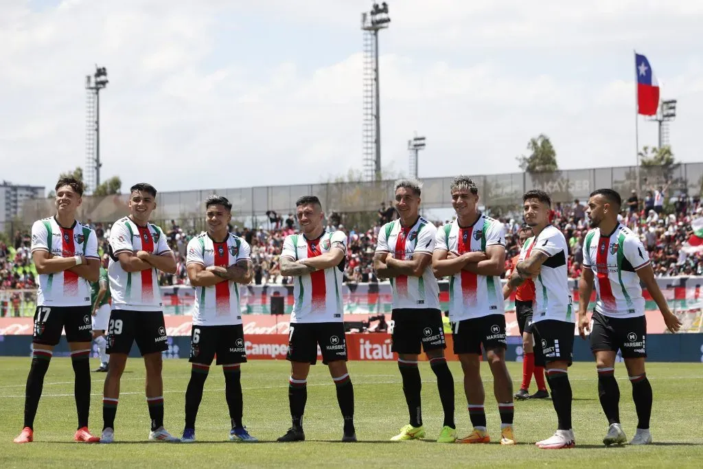 Palestino cerró el torneo con una victoria ante Audax Italiano. (Felipe Zanca/Photosport).