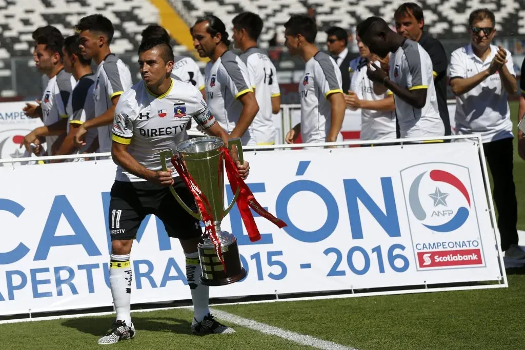 Gonzalo Fierro levantó varios títulos con Colo Colo. (Andres Pina/Photosport).