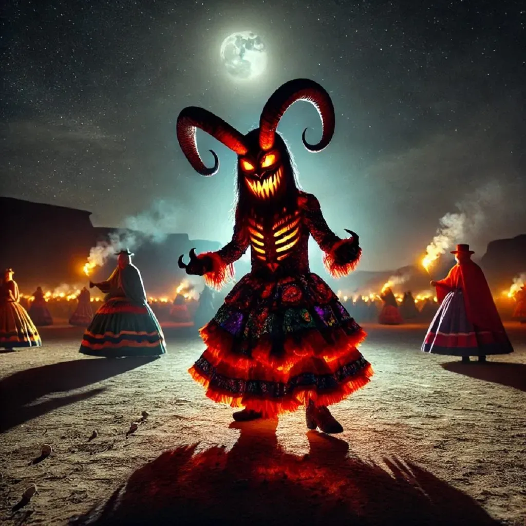 Imagen representativa del Diablo de La Tirana