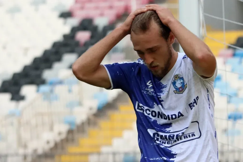 Andrés Souper en Deportes Antofagasta. (Alex Sanchez/Photosport).