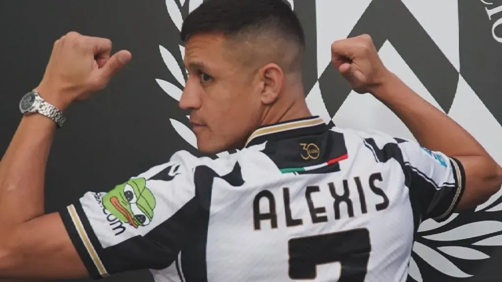 Alexis Sánchez tiene todo listo para volver a jugar por Udinese.