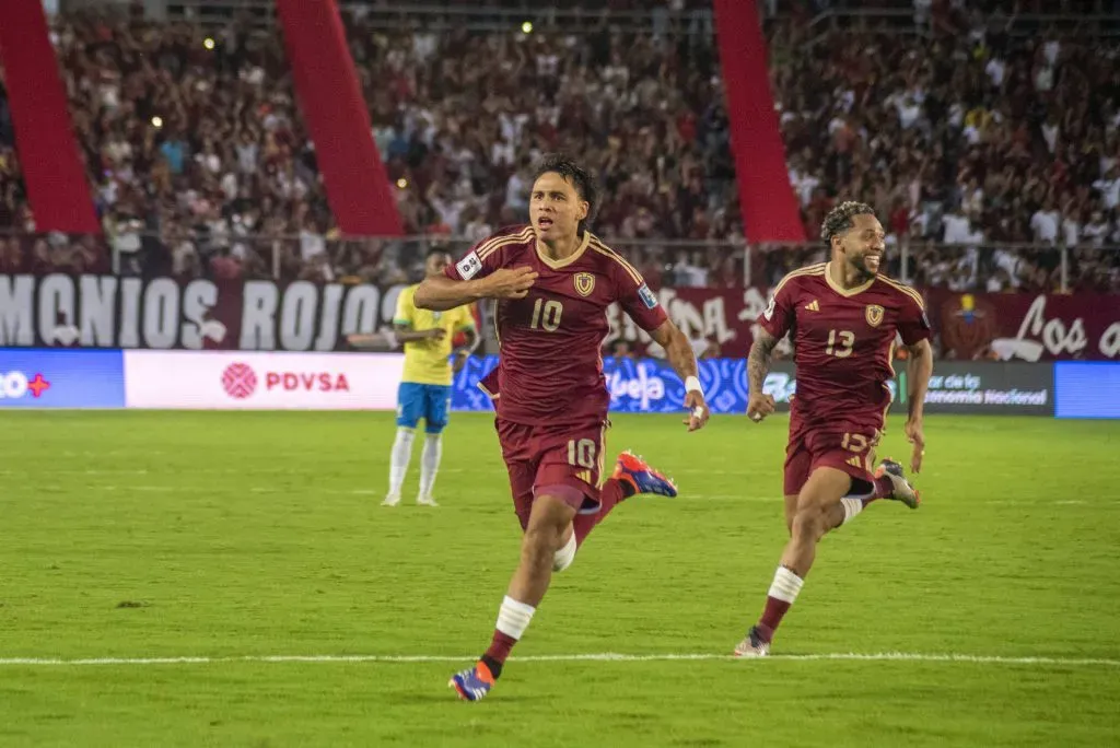 Venezuela le empató a Brasil de local. Foto: Imago