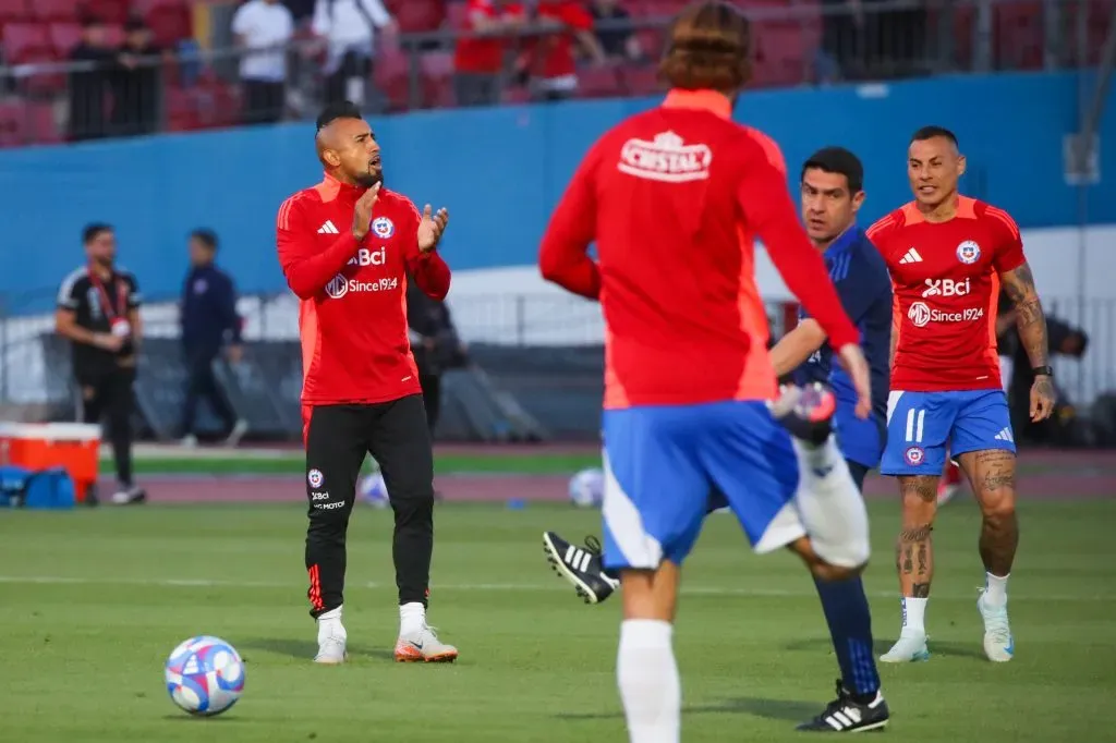 El plantel nacional destacó el retorno de Arturo Vidal