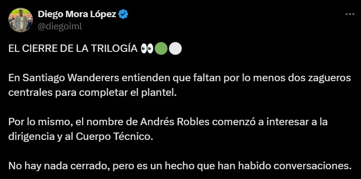 Captura Twitter.