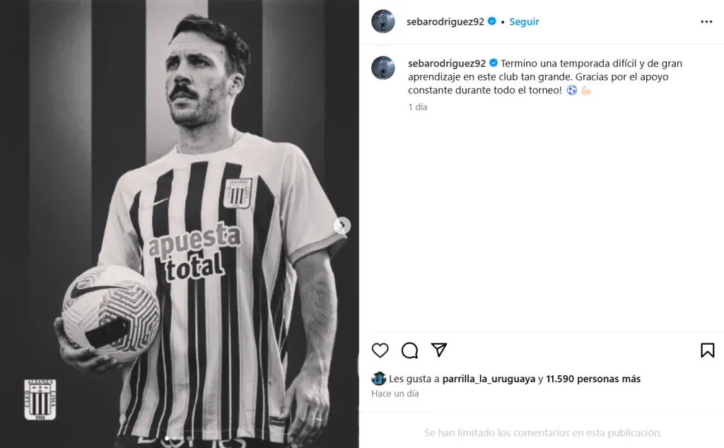 Captura Instagram.